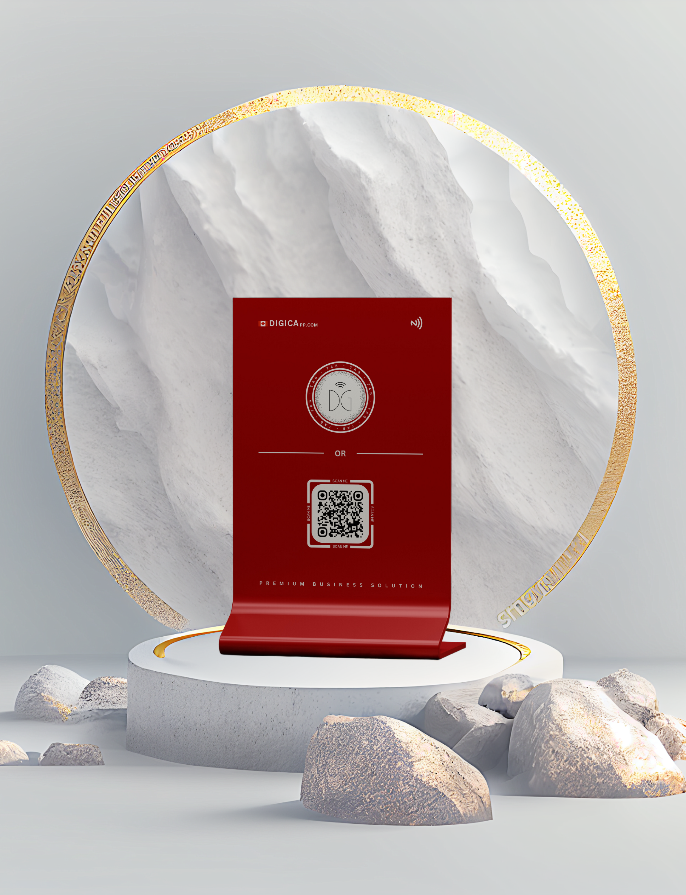 DG Stand (Red Testarossa)